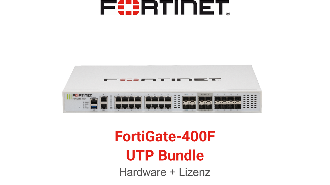 Fortinet FortiGate-400F UTP Bundle (Hardware + License) (FG-400F